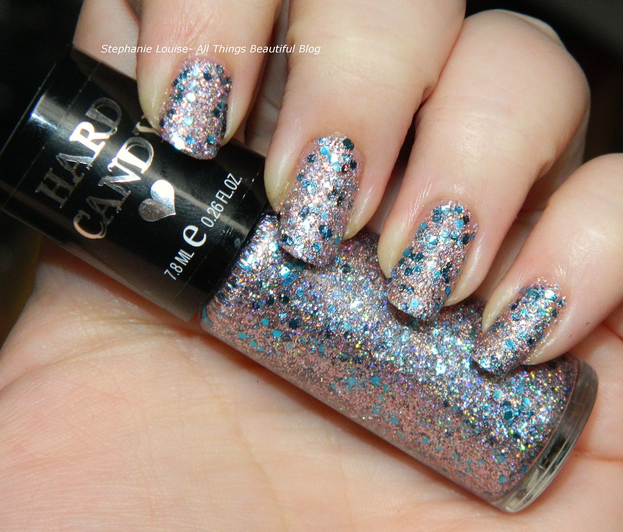 Hard Candy Nail Polish in So So Sequin Swatches & Review All Things